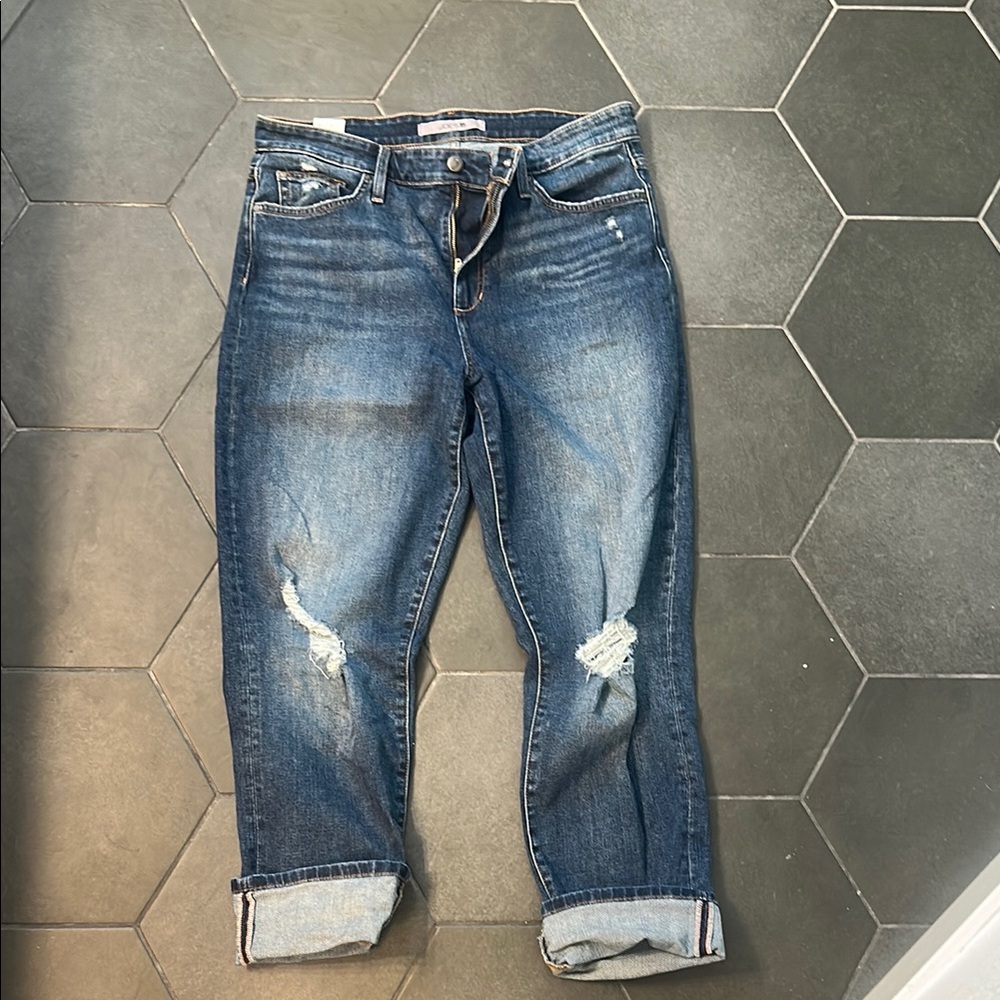 Joe’s Jeans Distressed Blue Denim Jeans